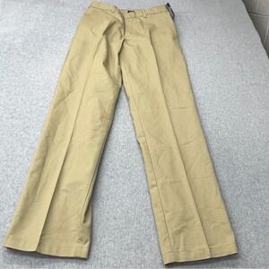 Dickies Pants Mens 30x34 Beige Classic Fit Straight Leg Twill Wrinkle Resist